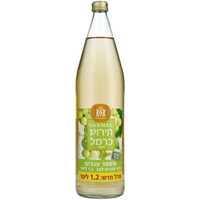 מיץ ענבים לבן תירוש יקבי כרמל 1.2 ליטר