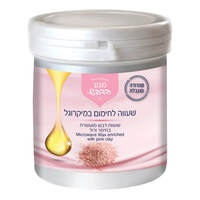 שעווה לחימום במיקרוגל מועשרת בחימר ורוד מגע הדבש 500 גרם