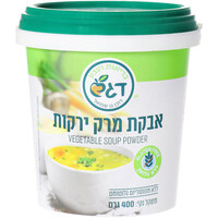 אבקת מרק ירקות דגש ללא גלוטן בריאות וטבע דוכן גן שמואל 400 גרם