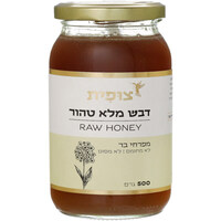 דבש מלא טהור מפרחי בר צופית נטורפוד 500 גרם