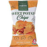 חטיף צ'יפס בטטה אורגני עם מלח הרבסט נטורפוד 100 גרם