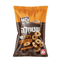 שטוח'לה חטיף בייגלה אפוי עם שומשום מאיר בייגל 300 גרם
