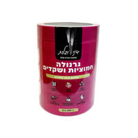 גרנולה חמוציות ושקדים ממותק ברכז תפוחים דני וגלית 330 גרם