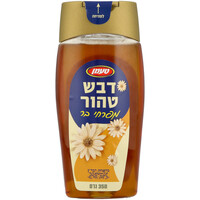 דבש טהור בבקבוק לחיץ מפרחי בר טעמן 350 גרם