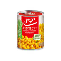 תירס מהשדה בלי תוספת סוכר יכין 550 גרם