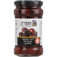 זיתי קלמטה אורגניים שלמים השדה 175 גרם