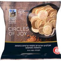 אובלטים אורגניים מקמח עדשים כתומות בתוספת שומשום השדה 100 גרם