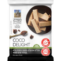 וופלים אורגניים מקמח כוסמין מלא במילוי קרם קקאו השדה 200 גרם