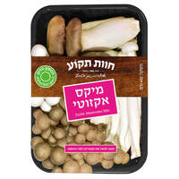 מיקס פטריות אקזוטי מהדרין חוות פטריות תקוע 400 גרם
