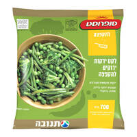 לקט ירקות ירוקים להקפצה סנפרוסט 700 גרם
