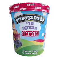 גלידה סורבה פרי תשוקה פסיפלורה ופירות יער בן&ג'ריס 500 מ