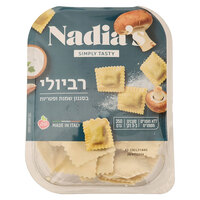 רביולי פטריות טבעוני נדיה אליס 350 גרם