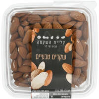 שקדים טבעיים קליית השיקמה 280 גרם