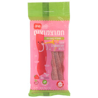 שטוחים בטעם תות חמוצמוצים מיה 100 גרם