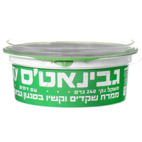 ממרח שקדים בסגנון גבינה לבנה עם זיתים 7% טבעוני גבינאט'ס פלנטי 240 גרם