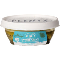 ממרח בסגנון לאבנה שקדים ללא חלב בתוספת שמן זית וזעתר פלנטי 220 גרם