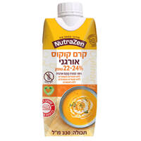 קרם קוקוס אורגני ללא גלוטן 22-24% נוטרה זן 330 מ