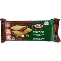גלילי וופל במילוי רקם אגוזי לוז עם קקאו השחר העולה 145 גרם