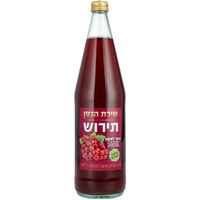 מיץ ענבים תירוש אדום 100% טבעי שירת הגפן רזיט שיווק 1 ליטר