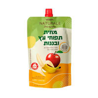 מחית תפוחי עץ ובננה ללא תוספת סוכר נטורלה 90 גרם