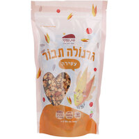 גרנולה תבור עשירה 16% חלבון בית השקד 300 גרם