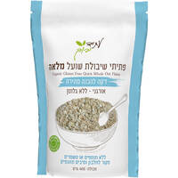 פתיתי שיבולת שועל קוואקר דקה אורגני ללא גלוטן עתיד ירוק 400 גרם