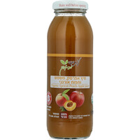 מיץ אפרסק משמש ותפוח אורגני 100% טבעי עתיד ירוק 250 מ