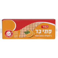 ביסקוויט פתי בר בטעם תפוז הדר אפיפית 110 גרם