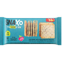 קרקר דק עם דגנים מלאים קינואה שומשום וקצח סנקסו הדר 140 גרם