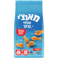 חטיפי קרקר בצורת דגים מאנצ'י הדר אפיפית 250 גרם