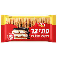 פתי בר ביסקוויט בטעם וניל הדר אפיפית 500 גרם