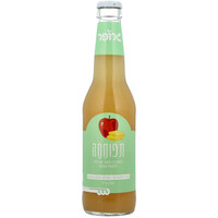 משקה קל אורגני מוגז עדין בטעם תפוח אננס תפוחחה גרופר טחנת האבן קואופ 330 מ