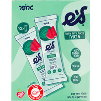 רצועת פירות בטעם אבטיח ללא תוספת סוכר ליש גרופר 10 * 14 גרם