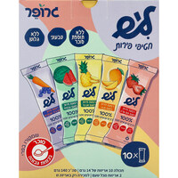רצועת פירות ללא תוספת סוכר מיקס ליש גרופר 10 * 14 גרם