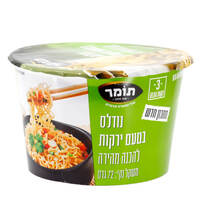 נודלס בטעם ירקות להכנה מהירה תומר 72 גרם