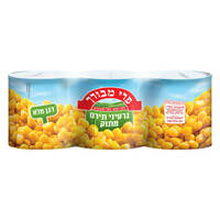 גרעיני תירס מתוק פרי מבורך 3 * 123 גרם