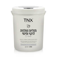 מטליות לחות נשלפות לחיטוי וניקוי בדלי בניחוח אואזיס ליאור קוקה טי אן אקס 250 יחידות