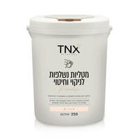 מטליות לחות נשלפות לחיטוי וניקוי בדלי בניחוח פרדייס ליאור קוקה טי אן אקס 250 יחידות