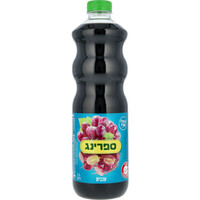 משקה קל בטעם ענבים ספרינג 1.5 ליטר