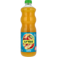 משקה קל בטעם אפרסק ספרינג 1.5 ליטר