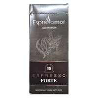 קפסולות קפה תואמות נספרסו חוזק 10 פורטה אספרסו מור 10 יחידות