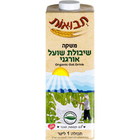 משקה שיבולת שועל אורגני תבואות 1 ליטר