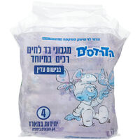מגבוני בד לחים רכים במיוחד בבישום עדין הדרדסים רמי לוי 4 * 64 יחידות