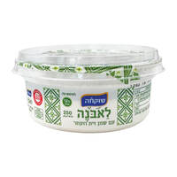 גבינה לאבנה 12% עם שמן זית וזעתר בני ג'ורג' שוקחה 250 גרם