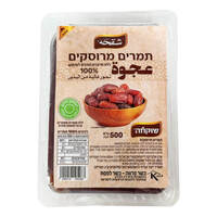 תמרים מרוסקים ללא חרצנים שוקחה 500 גרם
