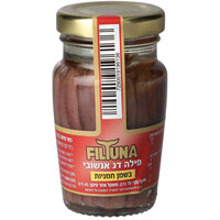 פילה דג אנשובי בשמן חמניות פילטונה 78 גרם