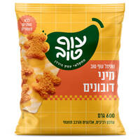 שניצל עוף מיני דובונים 100% רכיבים טבעיים עוף טוב 600 גרם