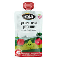 מחית תפוח עץ אגס ורימון סקוויז תומר 100 גרם