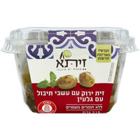 זית ירוק עם עשבי תיבול עם גלעין זיתא 215 גרם