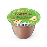 מעדן תפוח עץ ללא תוספת סוכר עם שיבולת שועל מטעים רנדי 150 גרם